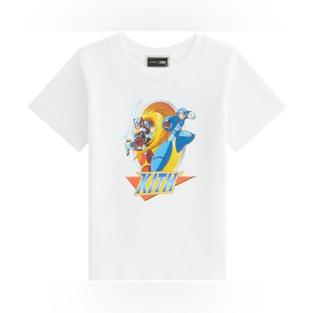 NWT Kith x Capcom Kids Mega Man Vintage Tee